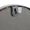 52" Black Contemporary Metal Wall Mirror Cluster
